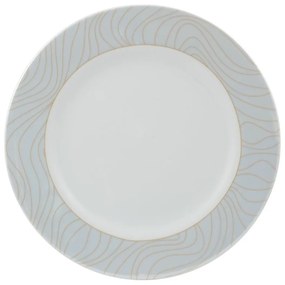 Prato Raso 27Cm Porcelana Schmidt - Dec. Golden Oak 2387