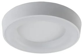 Plafon Led Sobrepor Redondo 25,2W 3000K 47Cm Apollo - BRANCO