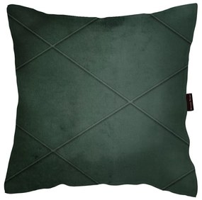 Almofada Decorativa 45x45 Veludo Mosaico Verde - Wood Prime 33335