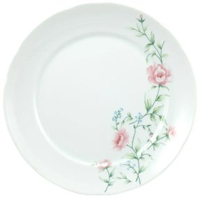 Prato Raso 26 Cm Porcelana Real By Schmidt - Dec. Tereza 2347