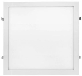 Luminária De Embutir Quadrado 30W 3000K Led Bivolt 40X40X2,5Cm Downlig... (Branco)