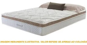 Colchao Casal Toronto Tecido Jacquard 193x203x28 - 61910 Sun House