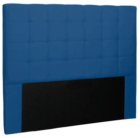 Cabeceira Verona Para Cama Box Solteiro 90 cm Suede Azul Marinho - D'Rossi