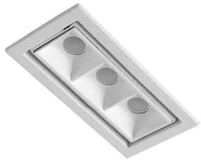 Plafon Led Embutir Aluminio Branco 7w 12 2700k Picco