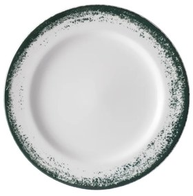 Prato Sobremesa 19Cm Porcelana Schmidt - Dec. Nevoa Verde 2432