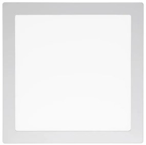 Plafon Led Sobrepor Quadrado Branco 48W Yamamura - LED BRANCO QUENTE (3000K)