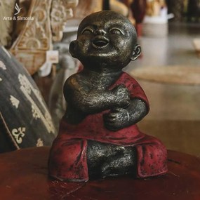 Estátua Monge Fibrocimento 40cm