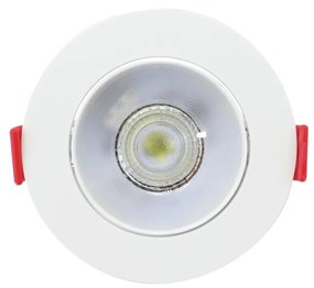 Spot De Embutir Redondo 5W 4000K Led Bivolt Ø8,6X2,5Cm | Opus Eco 3604...