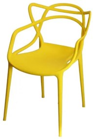 Cadeira Master Allegra Polipropileno Amarela - 21399 Sun House