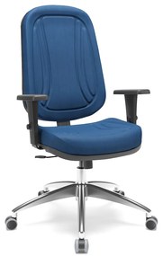 Cadeira Premium Presidente Relax Plax com Base em Alumínio -