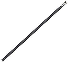 Trilho Sobrepor Aluminio 2M - PRETO