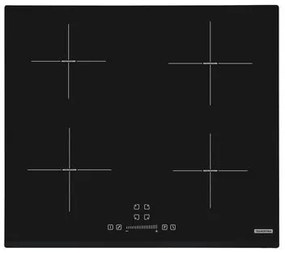 Cooktop por Indução Tramontina Square Slider B 4EI 60 Vitrocerâmico com Comando Touch 220 V