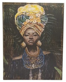 Caixa Livro Decorativo Africana