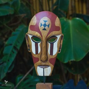 Máscara Étnica c/ Base | Chokwe