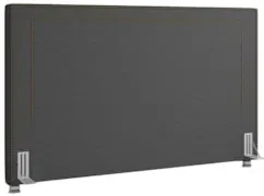 Cabeceira Cama Box Casal King 195cm Mali Z37 Linho Chumbo - Mpozenato