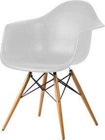 Cadeira DKR com Braço Branca
