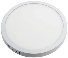 Plafon Led Sobrepor Redondo Branco 48W Yamamura - LED BRANCO QUENTE (3000K)