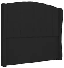 Cabeceira Casal King Cama Box 195cm Glenda Z04 Linho Preto - Mpozenato