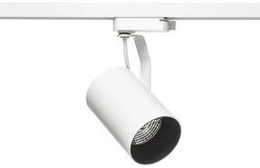 Spot Para Trilho Aluminio Flow Gu10 15W - BRANCO