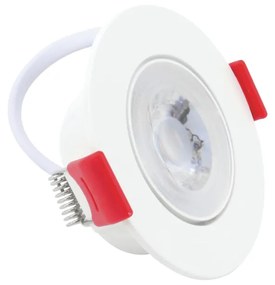 Spot De Embutir Redondo 3W 6500K Led Bivolt Ø7,4X2,5Cm | Opus Eco 3302...