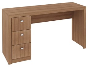 Mesa para Escritório Home Office ME4102 MDP Amendoa G69 - Gran Belo