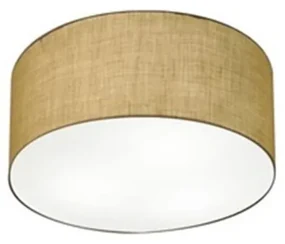 Plafon de Sobrepor Cilíndrico SP-3010 Cúpula Cor Palha
