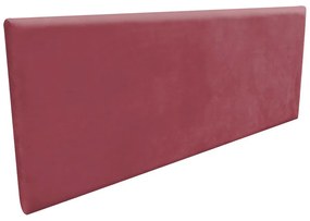 Cabeceira Painel Clean para Cama Box Casal 140 cm Suede - D'Rossi - Rose
