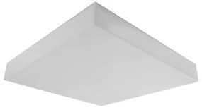 Plafon Led Sobrepor Quadrado Branco 54W Valencia - LED BRANCO QUENTE (3000K)