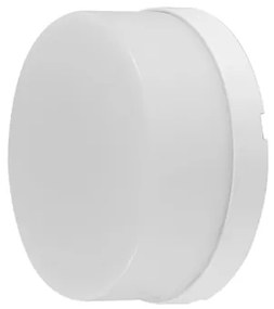 Arandela Led Redonda Abs 8W 3000K Ip65 Jabuti - BRANCO