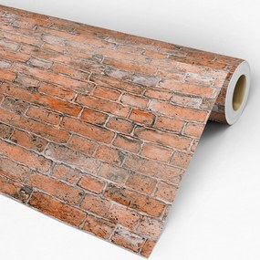Papel de parede adesivo tijolo manchado