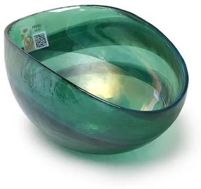 Bowl de Murano Verde Espiral Yalos