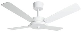 Ventilador De Teto Mdf Aco Branco Topaz