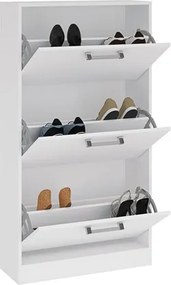 Sapateira Plus 3 Portas Branco - Santos Andirá