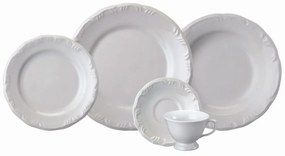 Aparelho De Jantar E Chá Porcelana Schmidt 30 Peças - Mod. Pomerode 114
