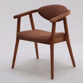 Cadeira Inari Estofada Estrutura Madeira Eucalipto Design Exclusivo Acabamento Premium
