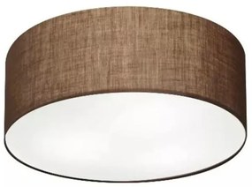 Plafon Cilíndrico Vivare Md-3014 Cúpula em Tecido 50x15cm - Bivolt