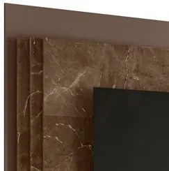 Estante Painel de TV 65 Pol 183cm Ramona M01 Imperial/Sépia - Mpozenat