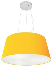 Pendente Cone Laranja MJ-4048 Para Mesa de Jantar e Estar