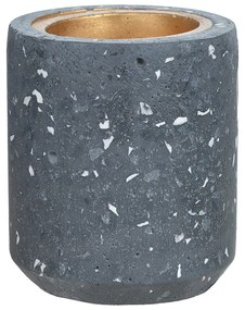 Porta Vela Cinza Escuro em Cimento 10 cm - D'Rossi