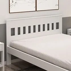 Cama de Casal CM8007 Branco - Tecno Mobili