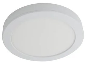 Plafon Led Embutir Redondo 5W Branco 9Cm - LED BRANCO FRIO (6500K)