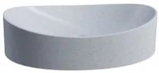 Cuba Pia Para Banheiro Oval Canoa 46cm Tânia C08 Branco Granit - Mpoze