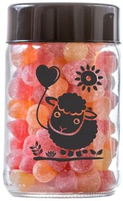 Pote Vidro 500ml Ovelhinha 1 Unidade - Fazendinha