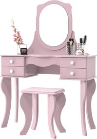 Penteadeira Princesa Rosa - Patrimar Móveis