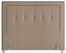 Cabeceira Cama Bom Casal King 195cm Mali Z37 Linho Bege - Mpozenato