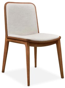 Cadeira Zilá Estofada Encosto em Madeira com Estofado Estrutura Madeira Liptus Design Sustentável