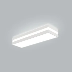 Plafon De Sobrepor Modular Retangular 20X70Cm 06Xe27 Metal E Acrílico... (TT-M Titânio Metálico)