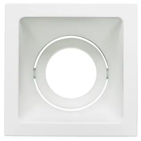 Plafon Embutir Aluminio Square Ghost 9Cm - BRANCA