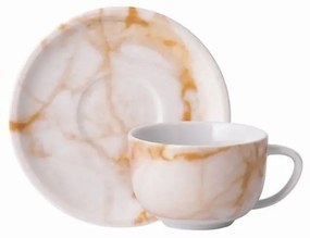 Xícara Café Com Pires 100 Ml Porcelana Schmidt - Dec. Cambuí 2399