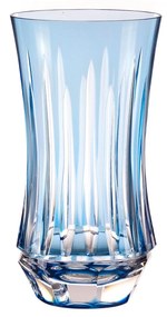 Copo de Cristal Lapidado P/ Long Drink 19 - Azul Claro  Azul Claro - 66